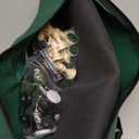 Juegoal 20" Portable Chess & Checkers Set, 2 in 1 Travel Board Games for Kids and Adults, Folding Roll up Chess Game Sets, Extra 26 Checker Pieces, Tournament Thick Mousepad Mat with Storage Bag