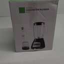 BLACK+DECKER 10-Speed Countertop Blender, Pulse Button, 6-Cup Glass Jar, Dishwasher-Safe, Stainless Steel Blade, Suction Feet
