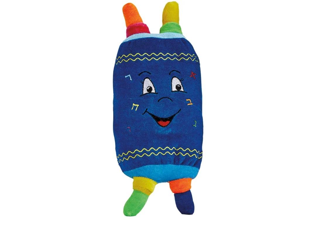 Rite Lite My Soft Torah Plush Toy Smiley Face Shabbat Gifts Judaica Shabbos Hebrew Simchat Jewish Gifts Fun & Educational Party Favors for Play, Learning, & Celebrating Jewish Traditions 12" H