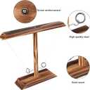 moopok Ring Toss Games for Adults, Wooden Hook and Ring Game for Bars, Patio Decor,Kids Fast-paced Home Party Interactive Game for Outdoor Indoor,Gifts for Men (15.7" X 13" Large Size)