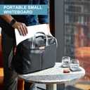 2 x Small White Board Dry Erase 6 Pack Classroom Pack,9"x12"Double Sided Personal Mini Whiteboard for Students School,Portable White Boards Lapboards Including Dry Erase Erasers and Markers