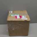 LIFENICEST Glass Flower Pendant Lights Floral Petal Light Fixture Modern Hanging Lamp 7 Inch Mini Pendant Lighting for Kitchen Island - Clear Textured Glass Shade