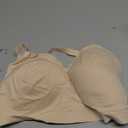 Floatley Cozy Adjustable Bra Comfort Wirefree Seamless Bra with Embedded Pad for Women (Large, Champagne)