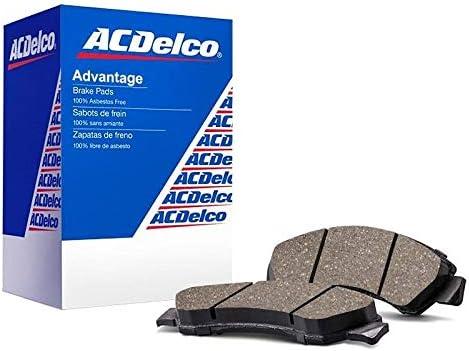 ACDelco Silver 14D792CHF1 Ceramic Rear Disc Brake Pad Set with Clips