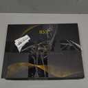 BNU Wireless Led Face Mask Light Therapy, 3 Modes Red Light Therapy for Face with 400 LED Beads, Dual 1000mAh Remote Control, 850NM Infrared Red Light Therapy for Anti-Aging at Home & Travel (Deep Black)