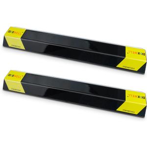 2 Pcs 18'' Heavy Duty Parking Aid for Garage, Parking Gadgets Protects Car and Garage Walls, Parking Stopper Easy to Install 