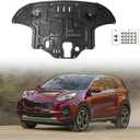 Engine Splash Shield Fit for Kia Sportage 2017-2022 Front Wheel Drive Engine Case Guard Under Cover Compatible with Sportage 2018-2021 Front Engine Guard Mud Flapsm,Not Fit for All Wheel Drive