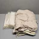 Treestone Play Tent for Kids, 2 in 1 Toddler Tent with Padded Mat and Light, Large Playhouse for Kids Indoor & Outdoor, 2 Doors and 4 Windows, 51" x 39" x 53", Toy Gift for Boys and Girls (Brown)