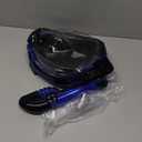 Greatever G2 Full Face Snorkel Mask with Latest Dry Top System,Foldable 180 Degree Panoramic View Snorkeling Mask with Camera Mount,Safe Breathing,Anti-Leak&Anti-Fog (Large/ X-Large, Dark Blue)