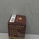 Superbaking Sourdough Starter Jar, Beginner Sourdough Starter Kit, 34oz Wide Mouth Sour Dough Glass Jar with Guides & Recipes, Sourdough Bread Baking Supplies, Sourdough Container Crock