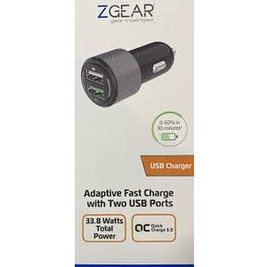 Adaptive Fast Charger with USB-A & USB-C Ports