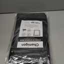 50 Pack Matte Black Stand Up Bags  5 Mil 7x10 Inches Smell Proof Resealable Bags, Heat Sealable Plastic Foil Packaging Pouch Bag, Large Food Storage Pouches