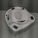 Drive Medical RTL12027RA 2-in-1 Raised Toilet Seat with Removable Padded Arms, Standard Seat