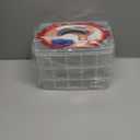 Foraineam 3-Tier Stackable Storage Box Organizer with 30 Adjustable Compartments, Plastic Craft Organizer Case Tool Storage Container Bins for Jewelry Beads Arts and Crafts Beauty Supplies