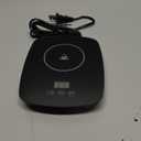 Coffee Mug Warmer for Desk with Heating Function 25 Watt Electric Beverage Warmer with Adjustable Temperature 131/ 55or 167/ 75 (Without Mug) (Black Color)