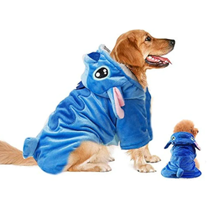 Dog Costume, Gimilife Dog Hoodie, Dogs Halloween Costume Pet Xmas Pajamas Outfit, Pet Coat Cartoon Costumes for Small Medium Large Dogs and Cats for Halloween Christmas and Winter Medium