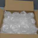 4 Inch Small Glass Cylinder Vases for Centerpieces | 12pcs Clear Flower Vase for Wedding Decorations, Floating Candle Vases in Bulk, Hurricane Candle Holders for Table, Home Dcor