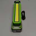 Work Light - 5200mAH Foldable Magnetic Under Hood Working Light with Hooks, Portable Magnetic Rechargeable Cordless 3300LM Job Site Lighting for Mechanic/Car Repairing/Garage (Green)