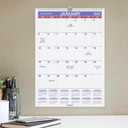AT-A-GLANCE 2025 Erasable Calendar, Dry Erase Wall Planner, 12" x 17", Small (PMLM022825)