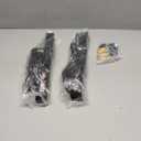 42W 2 Pack Black Light Bar for Glow Party, Blacklights with 6ft Cord, Plug, and Switch for Glow Party, Stage Lighting, Neon Party, Halloween Decorations, 2 Pack