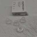 Momcozy Flange Insert 17mm Compatible with 24mm Flange/Shield of Most Pumps, Insert for Breast Pump Replacement Accessories, 4PCS 17mm (Transparent)