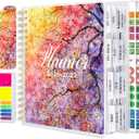 Planner 2026-2027, Large 18 Months Academic Daily Weekly Monthly Planner Yearly Agenda Jan. 2026June. 2027, 7.9" x 9.8", Page Tabs, Separator Page, Pocket Folder, Bookmark, Stickers, Sticky Note Set