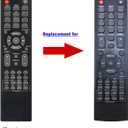 Replace Remote Control Compatible with Pyle 5.2 CH Hi-Fi Home Theater Stereo Receiver PT694BT PT694BT.6 PT694BT.5 CA-PT694BT