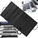 Heated Snow Melting Mats,40x60in Snow Melting Mats Outdoor,Electric Ice Melting Mats for Winter Snow Removal,Heated DrivewayMat for Snow,Heated Walkway Mats Outdoor with 10ft Power Cord