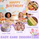 JAYVAR Dessert Decorating Syringe Set, Icing Dispenser Tool, Dessert Decorator Pro with 7 Icing Nozzles for Pushes Icing to Decorate Baked, Cake Decorating Gun for Frosting Cream to Make Cupcakes