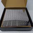 Shower Head Combo,10 Inch High Pressure Rain Shower Head with 11 Inch Adjustable Extension Arm and 5 Settings Handheld ,Powerful Shower Spray Against Low Pressure Water with Long Hose