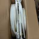 Diaper Changing Station, Portable Changing Table for Baby, Diaper Changing Table with Storage Drawers, Waterproof Baby Changing Station with Wheels and Adjustable Height for Newborn Infant (White)