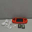 16 Bit Handheld Game for Kids, 3.0'' Large Screen Retro Gaming Player, Preloaded 200 HD Retro Kids Games with 2 Cartridges for Birthday Gift, Video Games for Boys & Girls Aged 4-12(Red)