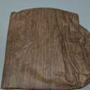 Smiry Rectangle Table Cloth Cover, Waterproof Elastic Fitted Picnic Tablecloth for 4 Foot Tables, Wipeable Flannel Backed Vinyl Tablecloths for Camping, Dining, Outdoor (Brown, 36" x 48")