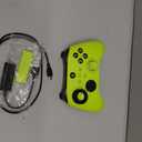 W&O Wireless Controller for With Xbox One, Xbox Series X/S, Xbox One X/S, PC, With RGB LED Light, Mappable Buttons, With 2.4GHZ Wireless Adapter Gamepad (Electric Volt)