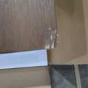 Plank+Beam Modern Rectangular Side Table, Slim Side Table for Living Room, Narrow Nightstand for Small Spaces, Wood End Table for Bedroom, Pecan Wirebrush