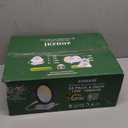 zouzai 24 Pack 6 Inch Black 5CCT Reset Ultra-Thin LED Recessed Ceiling Light with Junction Box, 2700K/3000K/3500K/4000K/5000K Selectable, 12W Eqv 110W,Dimmable- ETL and Energy Star Certified