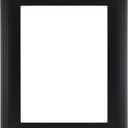 Cardinali Plein Aire Frame, Black 11x14-3" Wide Moulding with Raised Edge - No Glass or Backing - 1/2" Rabbet Depth - Timeless Frame for Canvas - Made in USA