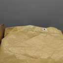 PVC Vinyl Cover Waterproof UV Resistant Heavy Duty Vinyl Tarp 13oz 18 Mil -TAN (7x14)