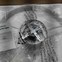 VOLISUN Low Profile Ceiling Fans with Light and Remote, 23.6in Fandelier Ceiling Fan with Light, 3000K-6500K Dimmable Flush Mount LED Ceiling Fan Light, Modern Ceiling Fan Light for Bedroom