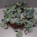 27inch Apple Leaf Eucalyptus Leaf Wreath Home Decoration Artificial Decorative Flower