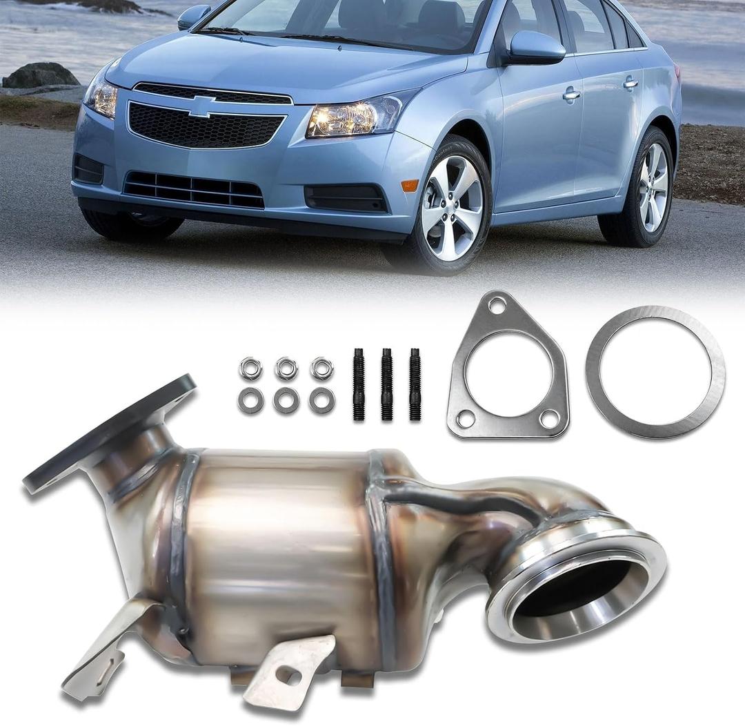 Front Catalytic Converter Kit for Chevrolet Cruze & Trax & Sonic 2011-2016 1.4L, 2013-2017 Buick Encore 1.4L (EPA Compliant)