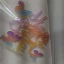 Happy Birthday Cake Topper Colourful Acrylic Butterfly Cake Topper Glitter Butterfly Cake Topper Suitable for All Kinds of Birthday Party, Anniversary Cake, Pastry Decoration Supplies