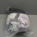 WOWULOVELY Girl's Winter Skisuit Thicken Warm Hooded Snowsuit Toddler Ski Jacket Pants Set, M