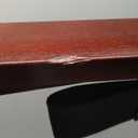 Casual Home Luggage Rack, Walnut, Solid Wood