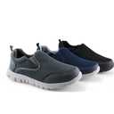 Men's Mission Ridge Gray Slip on Shoes, Size: 10