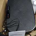 Vibration Plate Exercise Machine for Lymphatic Drainage Weight Loss, Shake Plate Whole Body Workout Waver Vibrating Plate Platform, Fitness Equipment for Fat Burner Gifts for Women Men (Black)