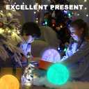 Moon Lamp, 6 Inch Sliding Control Moon Light, Kids Night Light, 16 Colors Moon Night Light with Unique Stand,Timing, Room Decor, Mothers Day Gifts, Christmas Birthday Gifts for Kid Women Friends Lover