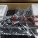 Record Player with Bluetooth, USB Playback and Recording, Built-in Stereo Speakers, and Chair-Height Legs, Black