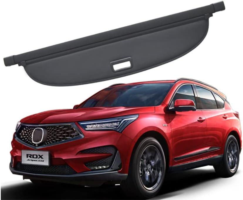 Rear Trunk Cargo Cover Compatible for 2019 2020 2021 2022 2023 2024 2025 2026 Acura RDX Accessories Retractable Cargo Luggage Security Shade Cover