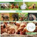 45 in X 100 ft Chicken Wire Fencing Metal Floral Chicken Wire Fence for Crafts 1 Inch Hexagonal Galvanized Poultry Wire Netting for Chicken Coop Barrier Rabbit Cage